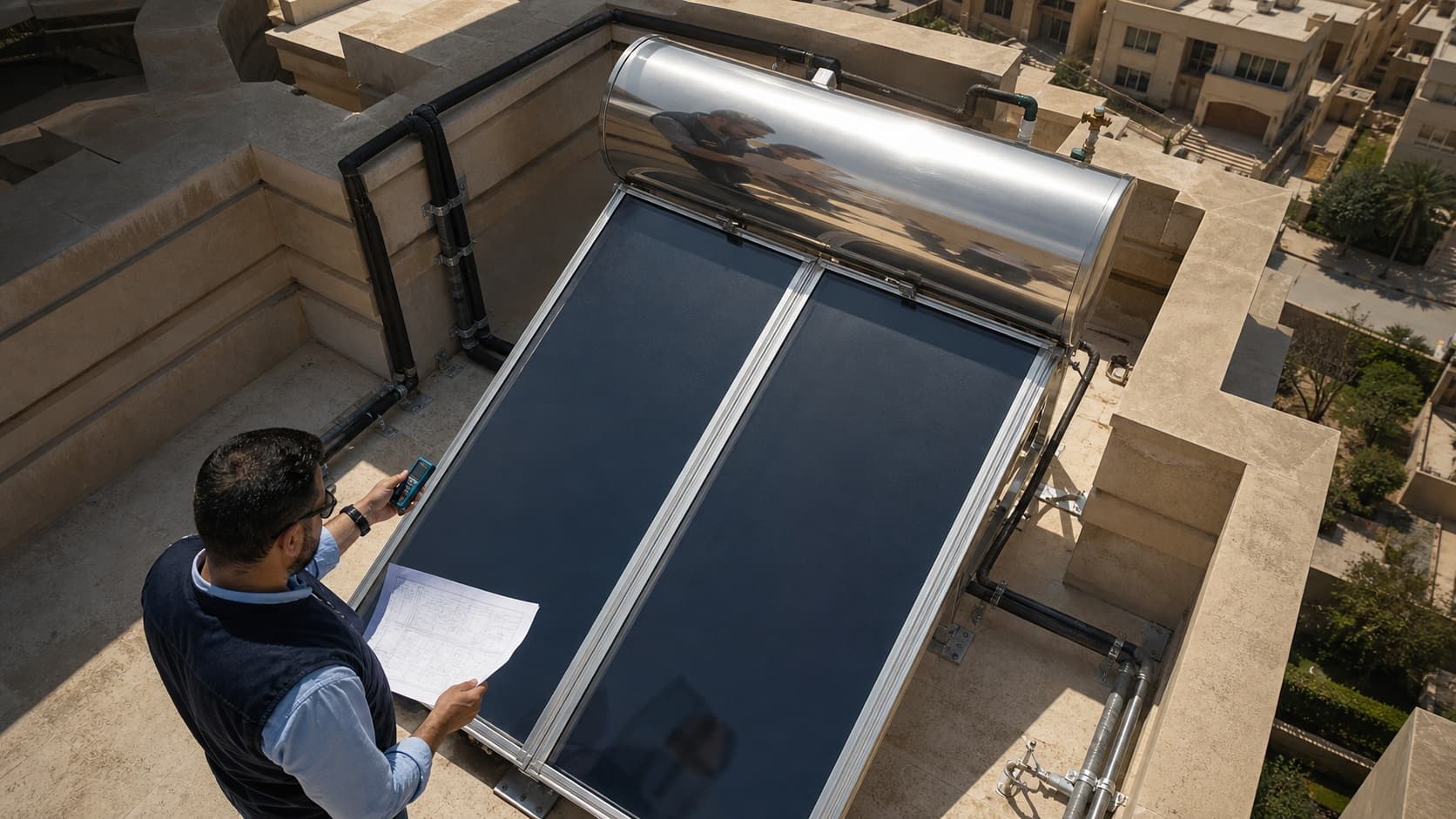 How to choose a trustworthy solar heater installer